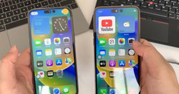 iPhone 14 Pro chưa ra mắt đã có hàng nhái: màn hình dạng đục lỗ nhưng chạy hệ điều hành Android