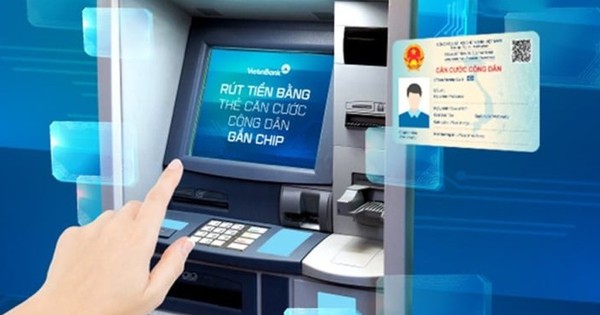 Hướng dẫn cách rút tiền bằng thẻ căn cước công dân gắn chip