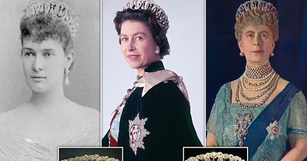 Chuyện ít biết về chiếc vương miện cố Nữ vương Elizabeth II đội trong bức chân dung mới công bố