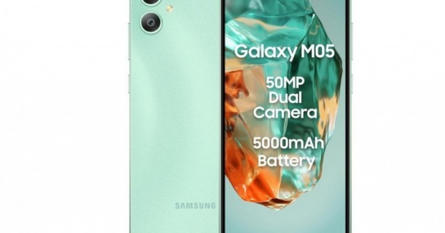 Galaxy M05 chính thức ra mắt với pin 5.000 mAh, giá từ 2,3 triệu đồng