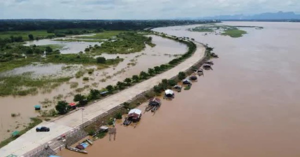 Nguy cơ nước sông Mekong tại Thái Lan tràn bờ gây lũ lụt nghiêm trọng