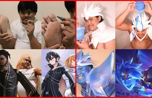 Tổng hợp các màn cosplay skin Liên Quân đỉnh cao siêu lầy lội của anh chàng Thái Lan 