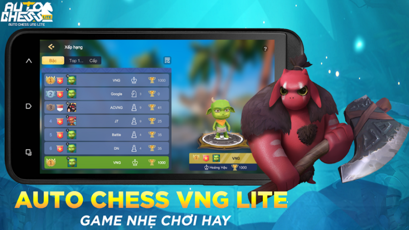 Auto Chess VNG Lite được VNG phát hành dành cho máy cấu hình thấp