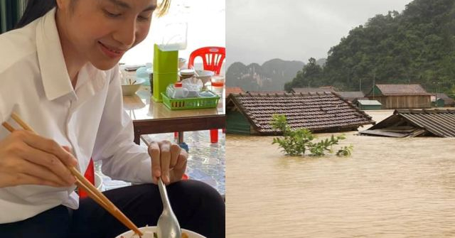 Thủy Tiên, vợ chồng Quốc Nghiệp kêu gọi ủng hộ người dân miền Trung