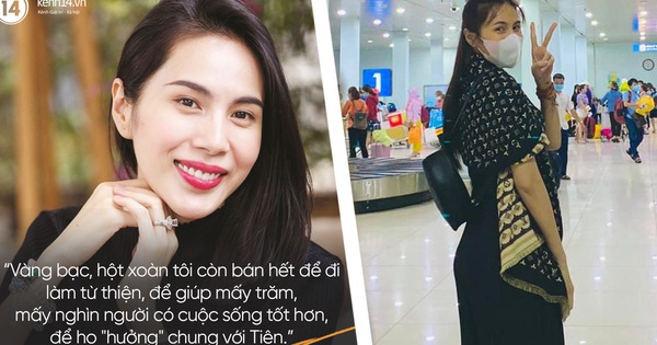 Câu nói viral nhất hôm nay thuộc về Thủy Tiên với lượt like share quá khủng: “Vàng bạc, hột xoàn tôi còn bán hết để đi làm từ thiện”