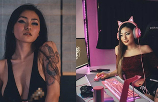 Chuyển sang làm streamer, nàng hot girl 18+ khiến khán giả bỏng mắt vì màn cosplay quá gợi cảm trên sóng