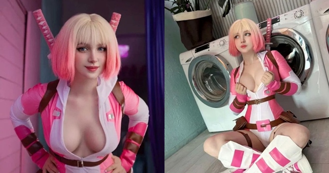 Ulichan biến hóa thành Gwenpool cực kỳ quyến rũ trong bộ ảnh mới