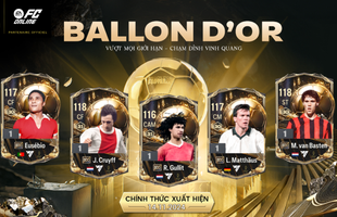 FC Online tung dòng thẻ Ballon d’Or tôn vinh dàn huyền thoại bóng đá thế giới