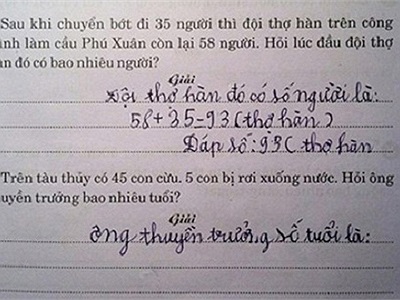 Cân não với những bài toán tiểu học hóc búa khiến cả phụ huynh lẫn cộng đồng mạng đều phải bó tay