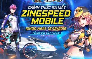 ZingSpeed Mobile đóng server test vào đêm nay, hẹn ngày 18/12 ra phiên bản chính thức