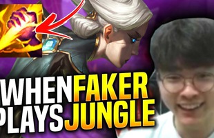 LMHT: Vừa trở về từ All-Star 2018 Faker đã lao đầu vào tập luyện, cầm Camille đi rừng chẳng thua đi mid là mấy