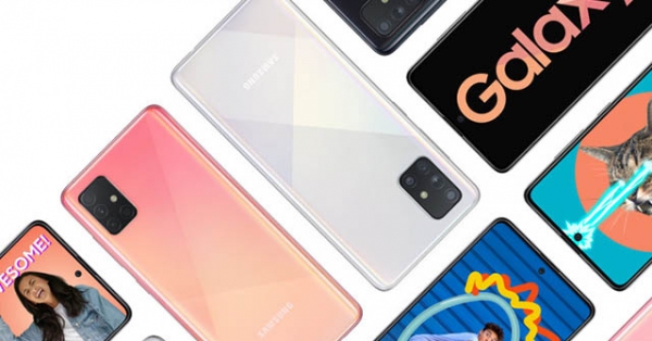 Samsung chính thức ra mắt Galaxy A71 với 4 camera sau