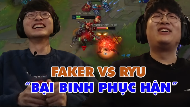 LMHT: Ryu rủ Faker tái đấu sau 7 năm và nhận về cái kết không tưởng