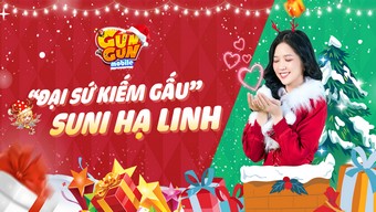 Suni Hạ Linh trở thành Đại Sứ của Gun Gun Mobile, khởi động chiến dịch 