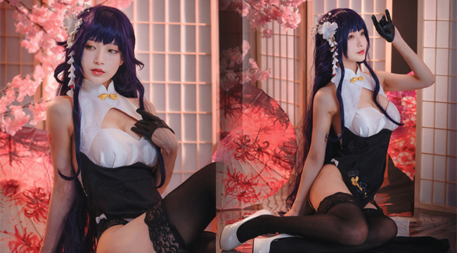 Ngẩn ngơ với cosplay Azur Lane đầy quyến rũ ngọt ngào