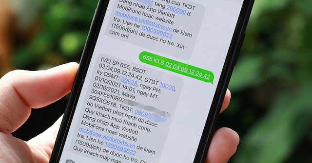 Mua xổ số Vietlott qua kênh SMS chính thống