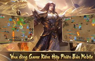 Hình ảnh đông vui của Kiếm Vương 1 – ADNX Mobile gợi nhớ về một thời thanh xuân của biết bao game thủ