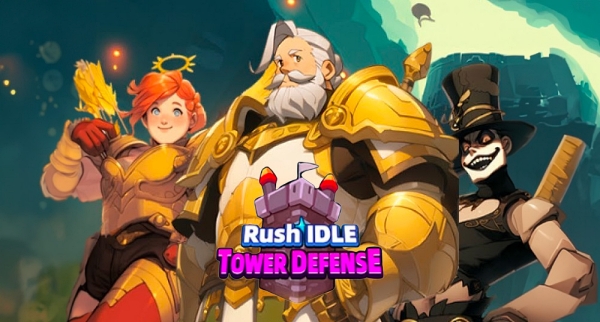 Rush Idle - Game thủ thành nhàn rỗi mở Early access trên Google Play Store