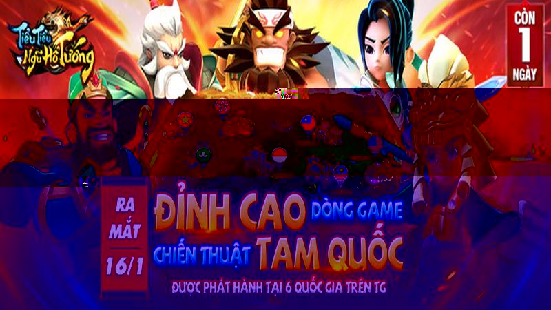 Tiểu Tiểu Ngũ Hổ Tướng chính thức mở tải, ra mắt 10h sáng mai 16/01/2018