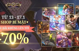 Liên Quân Mobile: Xuất hiện Shop mới có tên Bí Mật, skin bán trong đó có thể giảm tới 70%