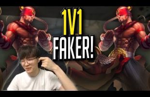 Faker rảnh rỗi solo 1v1 Lee Sin với người xem stream “còn cố gắng hơn tại Allstars 2018”