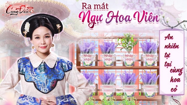 Năm hết Tết đến, game thủ Cung Đấu Mobile bận rộn với “cuộc chiến chống bông tặc”, bảo vệ Ngự Hoa Viên