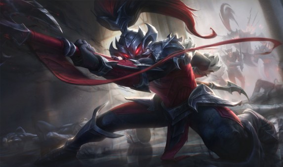 Chi tiết hình ảnh trang phục Toán Cướp Hắc Ám: Xin Zhao, Kled và Kalista