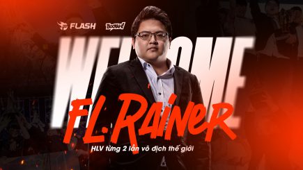 Liên Quân Mobile: HLV vô địch thế giới Rainer trở thành “đầu não” Team Flash