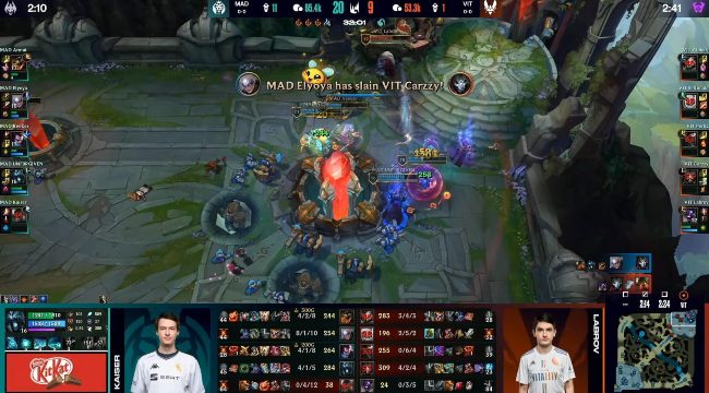 LMHT: Perkz “feed” liên tục với Akshan, Team Vitality ra quân thất bại