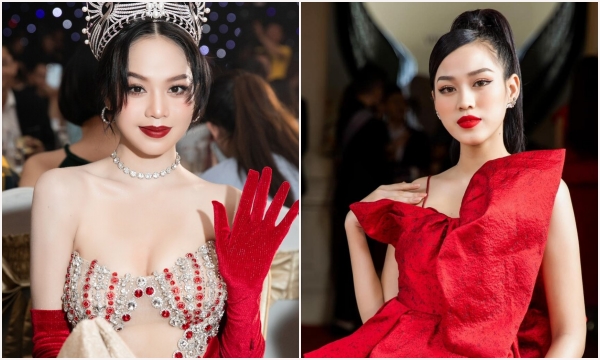 Cùng tô son đỏ, HHVN Thanh Thuỷ dành được 