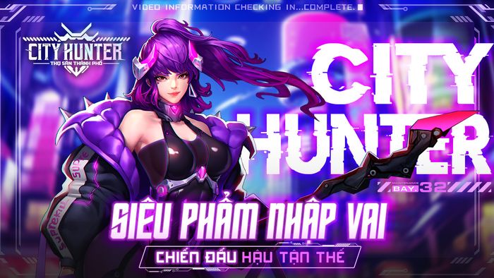 City Hunter: Thợ Săn Thành Phố game nhập vai bối cảnh hậu tận thế sắp ra mắt