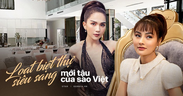 Hoa mắt vì biệt thự mới tậu của dàn sao Việt: Toàn bạc tỷ siêu sang, nhà Ngọc Trinh xa hoa như khách sạn 5 sao