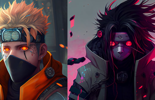 Choáng ngợp với loạt fanart Naruto phong cách Cyberpunk do AI tạo ra