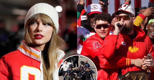 Taylor Swift ra sao giữa vụ xả súng tại cuộc diễu hành mừng vô địch Super Bowl của bạn trai?