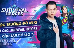 Cùng bất ngờ tuyên bố chọn chơi Survival Heroes, 2 chàng trai Độ Mixi và Vanh Leg khiến cộng đồng PUBG hụt hẫng