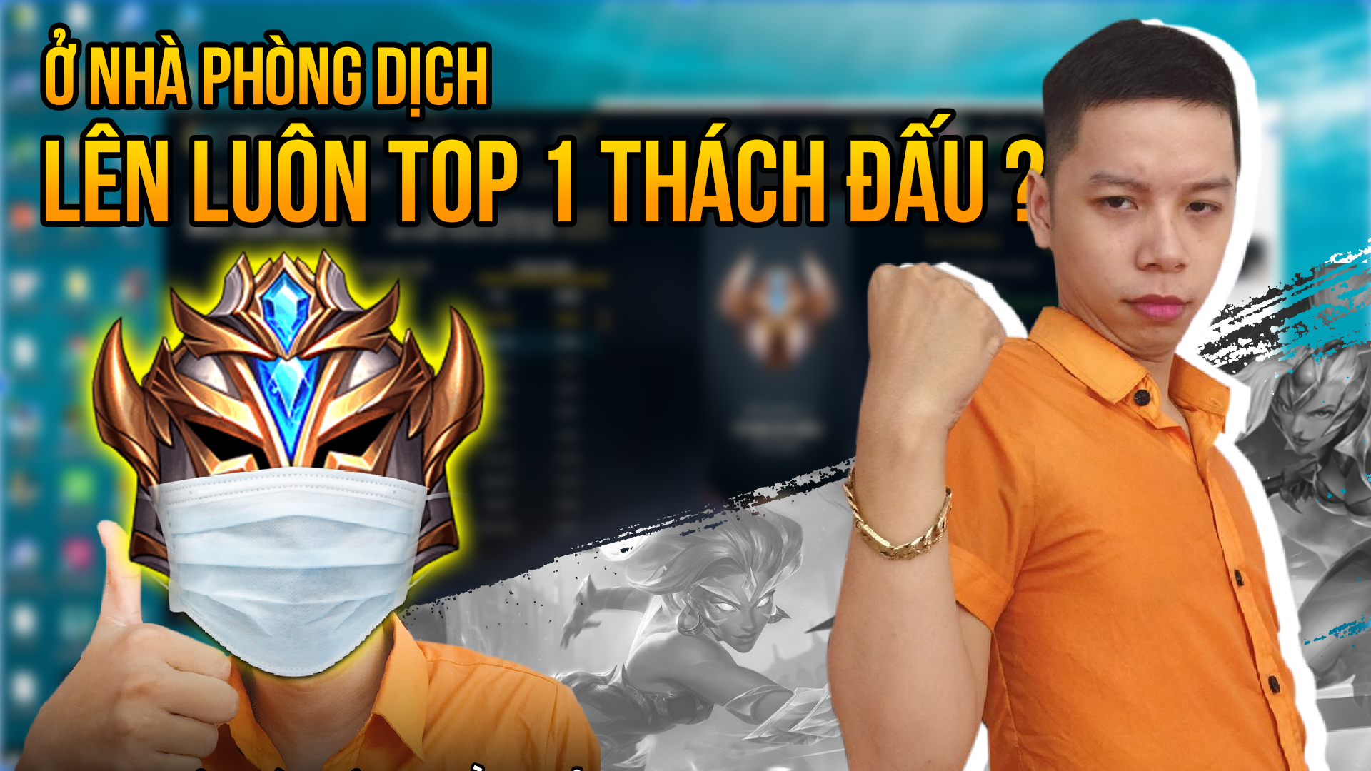 Ở nhà phòng tránh Corona, boy 1 champ Nidalee bất ngờ 'ẵm' ngay Top 1 Thách đấu Việt Nam