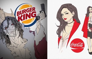 Coca Cola và loạt thương hiệu nổi tiếng hóa nhân vật anime đầy ấn tượng