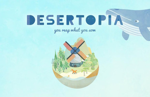 Hậu Valentine trắng thư giãn cùng người thương qua tựa game Desertopia