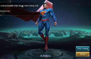 Nếu hên, game thủ Liên Quân Mobile có thể trúng Superman, Batman, Flash trong Rương may mắn