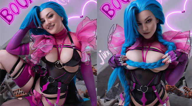 Đến với Jinx “dậy thì thành công” của cosplayer Zoe Volf