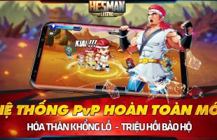 Hesman Legend – Game mobile chuyển thể từ truyện tranh Dũng Sĩ Hesman sẽ ra mắt vào đầu tháng 6