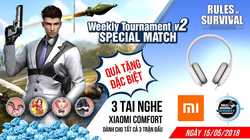 19h tối nay ROS Mobile Weekly Tournament có gì hot?