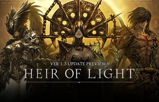 Heir of Light tung cập nhât mới xuất hiện hầm ngục Bang Hội cùng nhân vật chất lừ