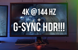 Màn hình chiến game khủng nhất hệ mặt trời: 4K, 144Hz, HDR... sắp biến thành sự thật