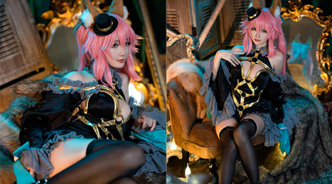 Đến với cosplay Tamamo no Mae – Cửu Vỹ Hồ đầy hùng mạnh của Fate Grand Order