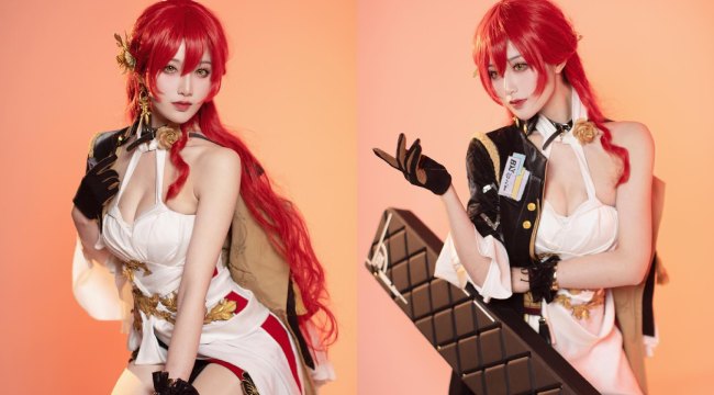 Bỏng mắt với màn cosplay Himeko – Hoa tiêu xinh xắn trong Honkai Star Rail