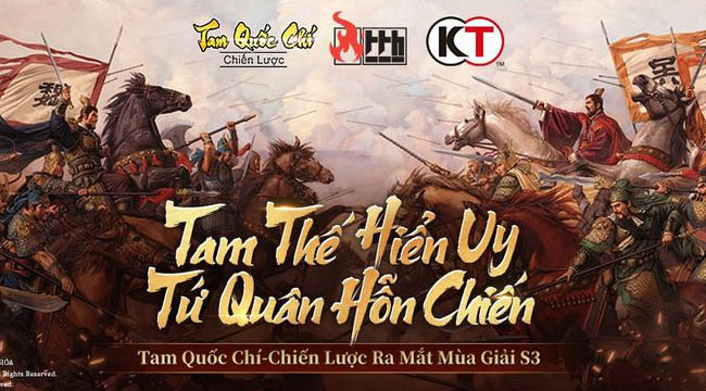 Tam Quốc Chí – Chiến Lược ra mắt phiên bản season 3 – Tướng mới, chiến pháp mới, nâng cao trải nghiệm