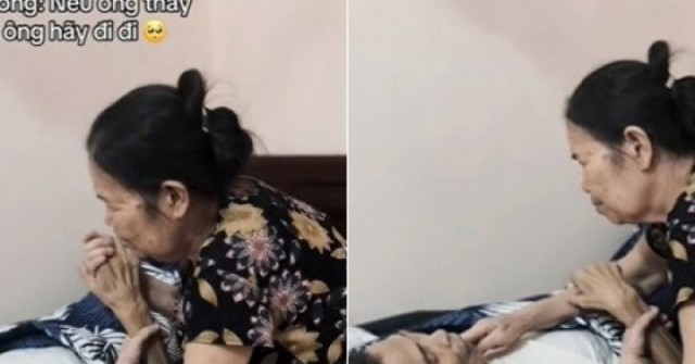 Video vợ nhắn chồng 'thấy đau quá, ông hãy đi đi' khiến nhiều người nhói lòng