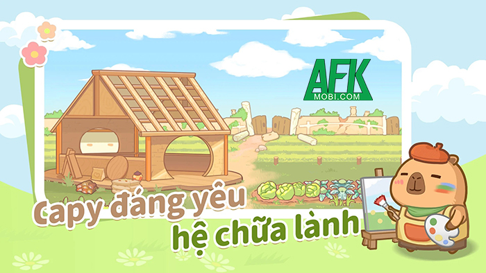 Game mô phỏng Sloppy Capy Life cập bến Việt Nam với tên mới Capybara: Khởi Nghiệp OEG