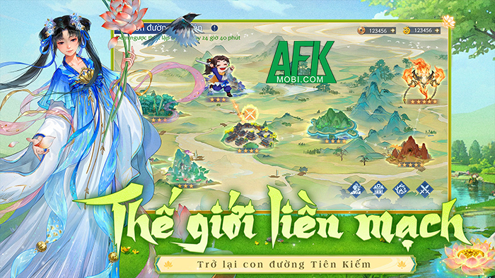 Game nhập vai chiến thuật đấu tướng Tân Tiên Kiếm VNG cập bến thị trường Việt Nam